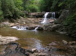 Enjoy the waterfalls while hiking at Saint Mary's Trails