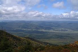 Elliott Knob view once you reach the top