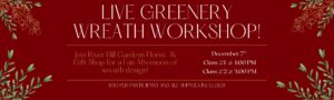 2025 Live Greenery Wreath Workshop